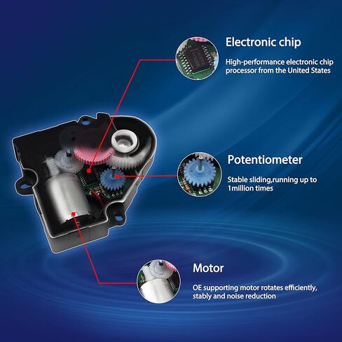 مشغل باب الهواء المختلط HVAC 604002 بديل لدورانجو ستراتوس فايبر رام 1500 2500 3500 أسبن سيبرينغ SRT in Kuwait