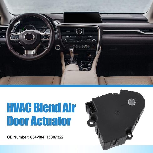 ACROPIX HVAC Blend Air Door Actuator Heater Temperature Actuator Fit for GMC Yukon - Pack of 1 Black in Saudi Arabia