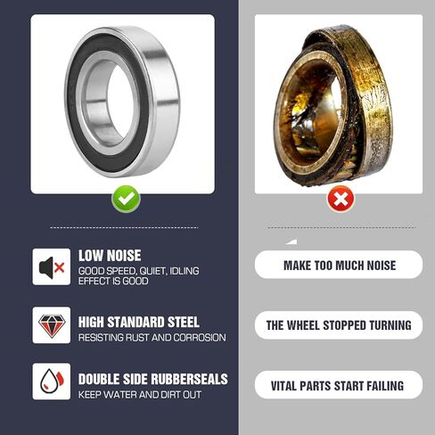 المحور الأمامي الأيسر أو الأيمن CV ومجموعة أدوات المحمل لياماها الكركدن 450/660 4X4 2004 2005 2006 2007 2008 2009، 2 محاور السيرة الذاتية و 2 محامل العجلات in Kuwait