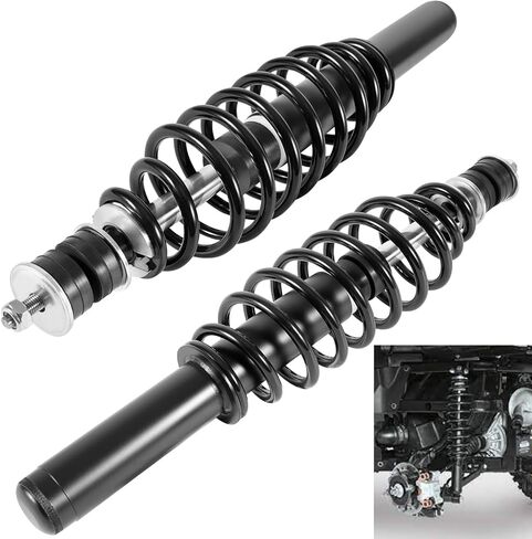 ممتص صدمات زنبركي ملفوف - أمامي يسار ويمين - مع غسالات البطانات، مناسب لجون ديري جاتور HPX 4x4، ديزل، HPX 615E HPX 815E 2004-2020، يستبدل OEM #AM137957 AM135372 (قطعتان) in Kuwait