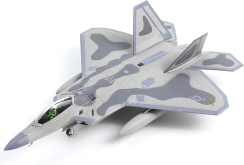 الكلاسيكية الولايات المتحدة الأمريكية F22 رابتور مقاتلة هجوم ما قبل البناء نموذج 1:100 طائرة سبيكة دييكاست طائرة عرض عسكري نموذج طائرة لجمع أو هدية 1 in Kuwait