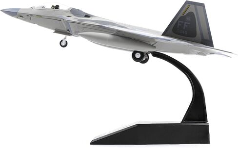 الكلاسيكية الولايات المتحدة الأمريكية F22 رابتور مقاتلة هجوم ما قبل البناء نموذج 1:100 طائرة سبيكة دييكاست طائرة عرض عسكري نموذج طائرة لجمع أو هدية 1 in Kuwait