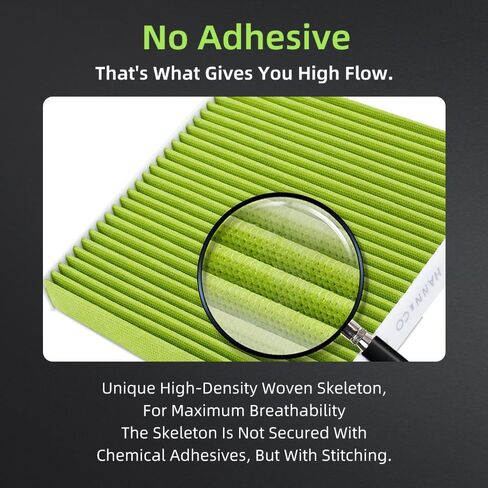 فلتر كابينة HEPA من الكربون المنشط عالي التدفق من HANN&CO مع عملية خياطة مضفرة لهوندا، استبدال أكورا CF10134، CP134(HCC1021) in Kuwait