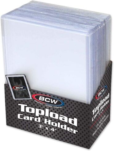 BCW 3 X 4 Topload Card Holder-Standard in Saudi Arabia