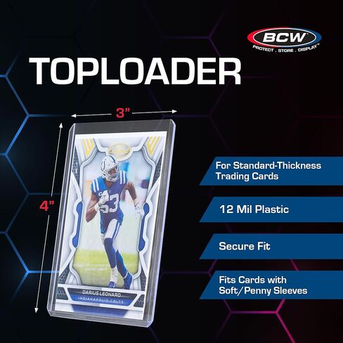 BCW 3 X 4 Topload Card Holder-Standard in Saudi Arabia