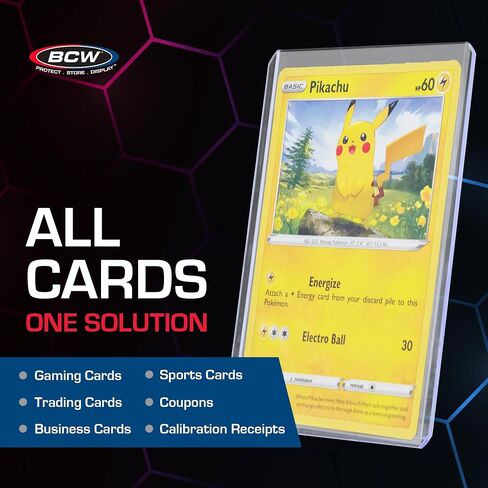 BCW 3 X 4 Topload Card Holder-Standard in Saudi Arabia