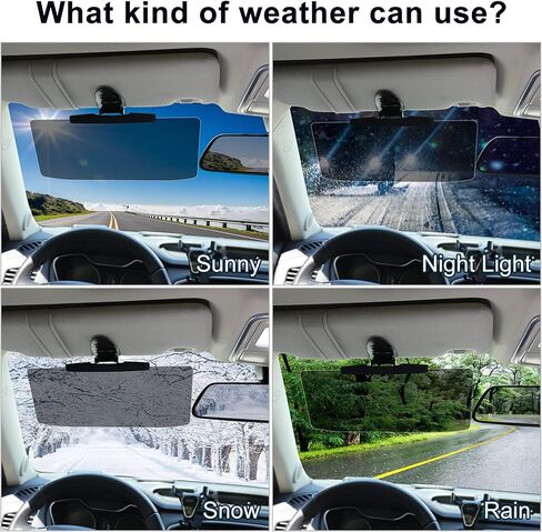 واقي من الشمس للسيارة، واقي سيارة مستقطب عالمي مضاد للوهج، مانع للشمس، واقي من الشمس للسيارة يحمي من الضوء الشارد، والعمى الثلجي والأشعة فوق البنفسجية، عالمي للسيارات in Kuwait