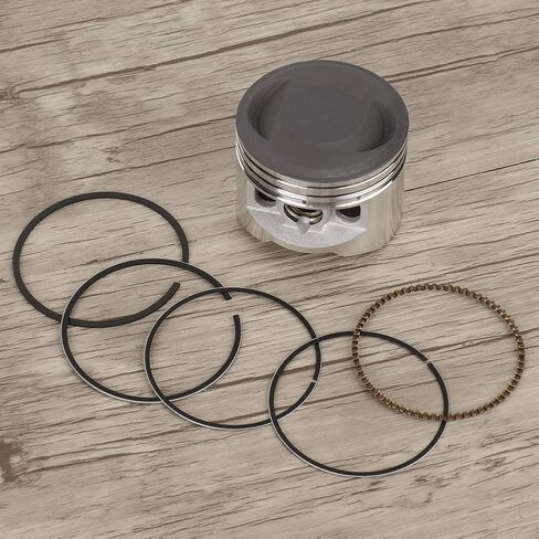 Piston Gasket Kit, 56mm 13mm Aluminum Pin Piston Ring Kit Fit for ZHONGSHEN 140cc Engine PIT PRO DIRT BIKE in Saudi Arabia