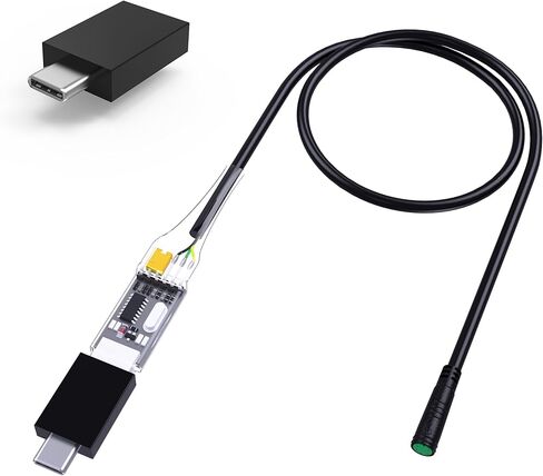 BAFANG USB كابلات البرمجة منتصف محرك عدة، USB تحويل إلى كابل برمجة نوع C ل8fun BBS01 BBS02 BBSHD Ebike عدة تحويل in Kuwait