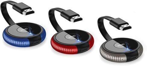 جهاز إرسال AIMIBO اللاسلكي HDMI TX Blue - جهاز استقبال واحد إلى 8 أجهزة إرسال، الأفضل لغرفة الاجتماعات in Kuwait