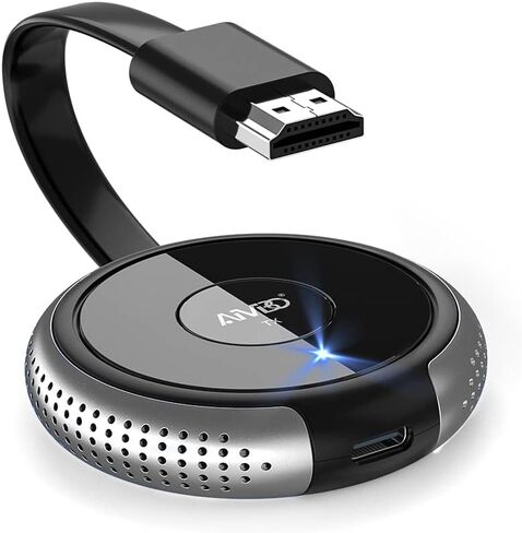 جهاز إرسال AIMIBO اللاسلكي HDMI TX Blue - جهاز استقبال واحد إلى 8 أجهزة إرسال، الأفضل لغرفة الاجتماعات in Kuwait