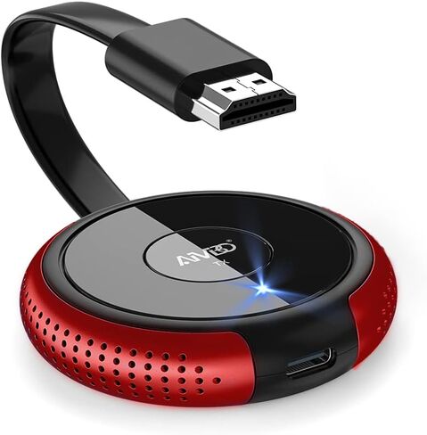 جهاز إرسال AIMIBO اللاسلكي HDMI TX Blue - جهاز استقبال واحد إلى 8 أجهزة إرسال، الأفضل لغرفة الاجتماعات in Kuwait
