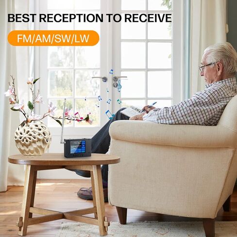 AURSINC AQ1 Si4732 راديو محمول على الموجات القصيرة FM AM(MW SW) SSB(LSB USB) راديو متعدد الموجات in Kuwait