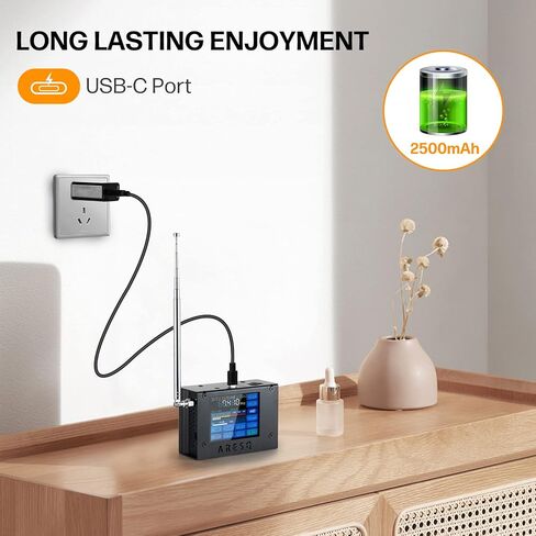 AURSINC AQ1 Si4732 راديو محمول على الموجات القصيرة FM AM(MW SW) SSB(LSB USB) راديو متعدد الموجات in Kuwait