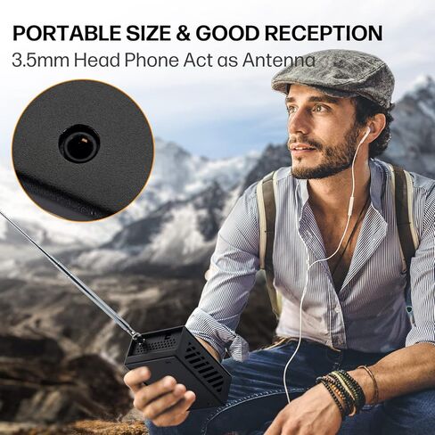 AURSINC AQ1 Si4732 راديو محمول على الموجات القصيرة FM AM(MW SW) SSB(LSB USB) راديو متعدد الموجات in Kuwait