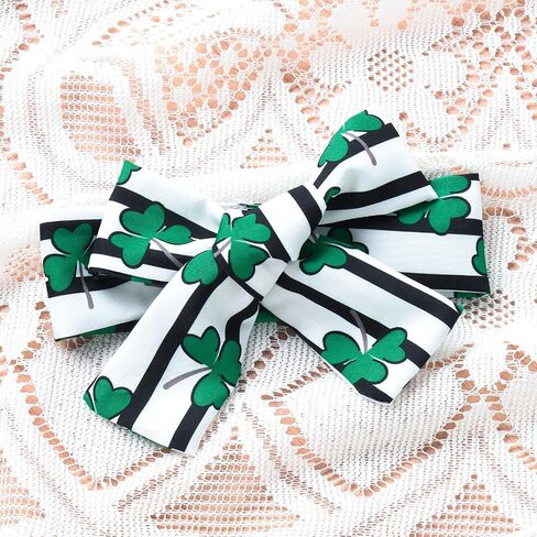 Let's Do Dis Newborn Infant Baby First St Patrick's Day Ruffle Romper Suspender Skirt Set Clover Printing Dress Outfit Suit in Saudi Arabia