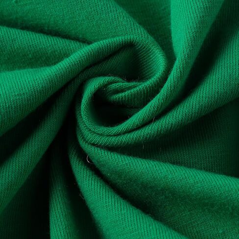 Let's Do Dis Newborn Infant Baby First St Patrick's Day Ruffle Romper Suspender Skirt Set Clover Printing Dress Outfit Suit in Saudi Arabia