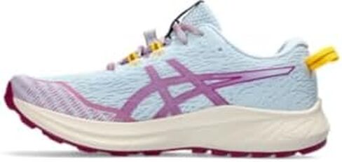 ASICS Women's Fuji Lite 4 Running Shoe, 9.5, Light Blue/BlackBerry in Saudi Arabia