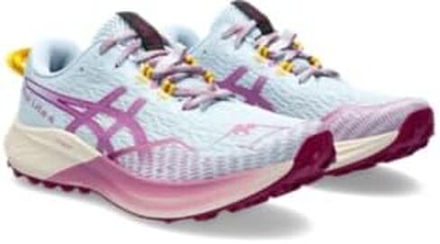 ASICS Women's Fuji Lite 4 Running Shoe, 9.5, Light Blue/BlackBerry in Saudi Arabia