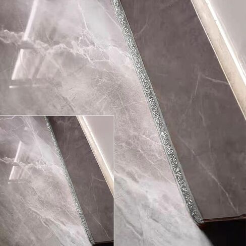 Caulk Strip Self Adhesive, PU Caulk Tape for Bathtub Bathroom Toilet Kitchen(W:7.5MM,White) in Kuwait