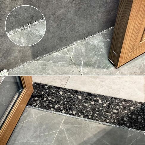 Caulk Strip Self Adhesive, PU Caulk Tape for Bathtub Bathroom Toilet Kitchen(W:7.5MM,White) in Kuwait