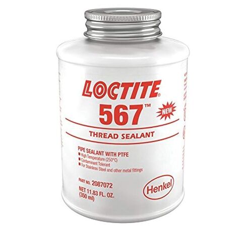 Loctite - 2087069 567 250ml PST Thread Sealant, High Temperature, White Color in Saudi Arabia