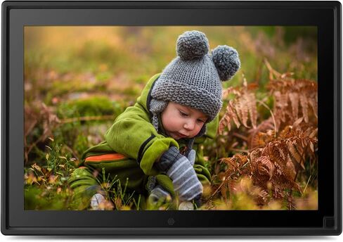 إطار صور رقمي بشاشة عريضة 10 بوصة من Neumi مع مستشعر حركة، لوحة IPS LCD، 16:9 (أسود) (متجدد) in Saudi Arabia