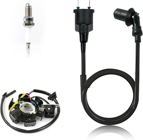 Ignition Coil Stator Spark Plug For Honda XR50 R 2000-2003 XR70 R 1997-2003 30510-GEL-700 30510-GCF-A20 30510-GCF-000 31120-GW8-671 in Saudi Arabia