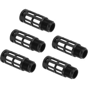 MECCANIXITY 5PCS Pneumatic Exhaust Muffler, g 3/8" Thread Male Plastic Muffler Air Fitting for Pneumatic Tools and Industrial Machinery in Kuwait