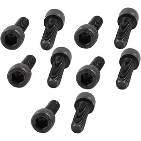 10 Pcs M4x20mm Metal Hex Socket Head Cap Screws 5/32" X 25/32" in Saudi Arabia
