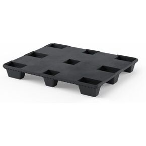 48 "L x 40" W x 6 "H شاق البولي إيثيلين المعاد تدويره عالي الكثافة من البليت القابل للتكديس 7000 رطل سعة حمل الوزن in Kuwait