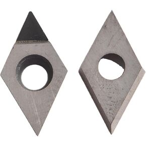 2 عبوة ل PCD DCGT070202 إدراج CNC القابلة للفهرسة ، وأجزاء أداة قطع المقاومة عالية التآكل للألمنيوم وآلات النحاس in Kuwait