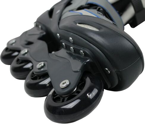 LED INLINE WHEELS 76mm 82a Skate Roller blade Ripstik Luggage LIGHT UP 2-Pack w/ Bearings in Saudi Arabia