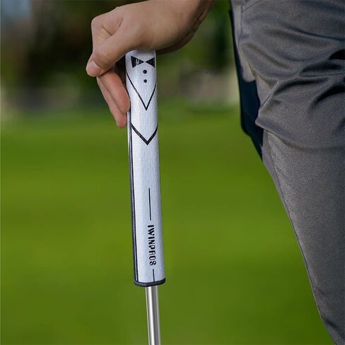 Iwinpros Putter Grip Size 3.0 ، قبضة غولف غولف خفيفة الوزن ، تصميم راحة محكم للتحكم المتفوق ، قبضة بولي يوريثان مضادة للانزلاق للغولف للجولف in Saudi Arabia
