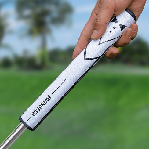 Iwinpros Putter Grip Size 3.0 ، قبضة غولف غولف خفيفة الوزن ، تصميم راحة محكم للتحكم المتفوق ، قبضة بولي يوريثان مضادة للانزلاق للغولف للجولف in Saudi Arabia