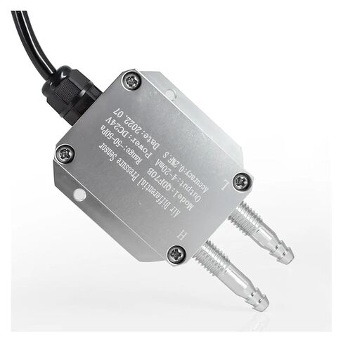 1PC مرسل الضغط التفاضلي 4-20MA 0-10V 0-5V RS485 M20*1.5 SENSOR 0-50PA 0-200PA 0-500KPA 0-4MPA (Blue ، 0-5KPa) in Kuwait