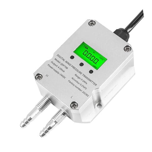1PC مرسل الضغط التفاضلي 4-20MA 0-10V 0-5V RS485 M20*1.5 SENSOR 0-50PA 0-200PA 0-500KPA 0-4MPA (Blue ، 0-5KPa) in Kuwait