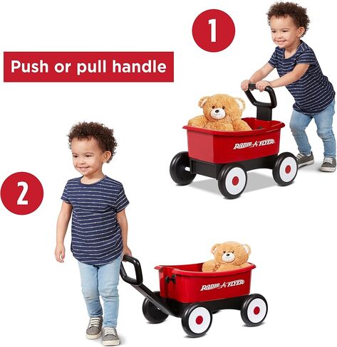 Radio Flyer My 1st Wagon with Teddy Bear , Red in Saudi Arabia
