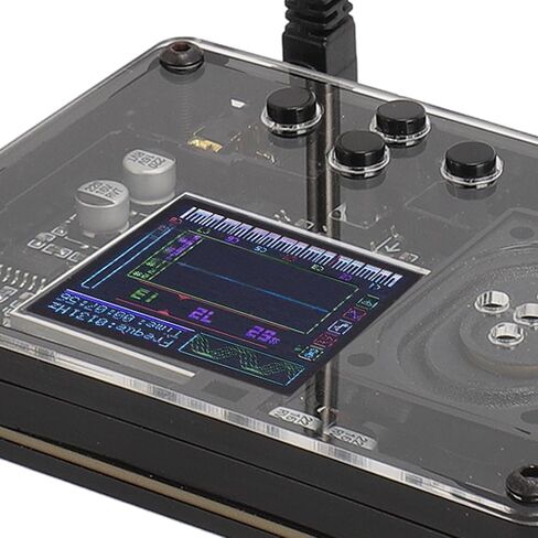 Mini Theremin ، المدمج في موالف ، وحدة إلكترونية عتيقة الوحدة الموسيقية ، مكبر صوت وشاشة ملونة ، أصوات متعددة قابلة للتعديل ، الأطفال ، الأصدقاء ، سهلة الاستخدام in Saudi Arabia