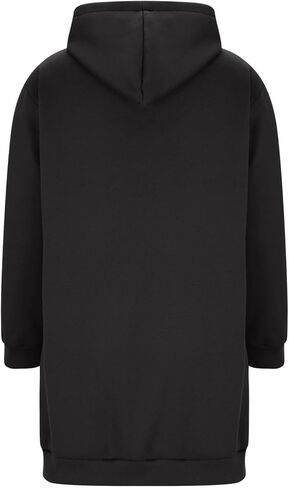 Long zip Up Hoodie Women مع اثنين من السوستة العصرية خفيفة الوزن هوديز الضخم سقوط من النوع الثقيل سافر رياضي in Kuwait