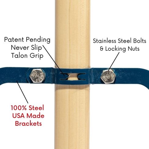 36" Heavy Duty Outdoor Push Broom with 60" Handle. Ideal for Ashpalt, Concrete & Heavy Debris. Durable American Made Steel Brackets-Stainless Steel Hardware. No Plastic. 100% Made in The USA. in Kuwait