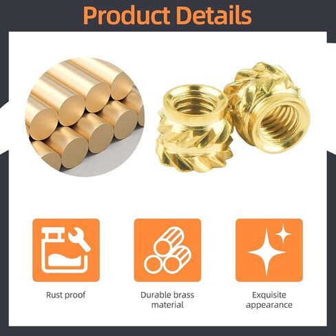 100 Pierce Leterted Inserts مجموعة الحرارة مجموعة إدراج M3x4x5 النحاس الجوز مع طرف الحديد لحام ملولب لمكونات الطباعة البلاستيكية ثلاثية الأبعاد in Saudi Arabia
