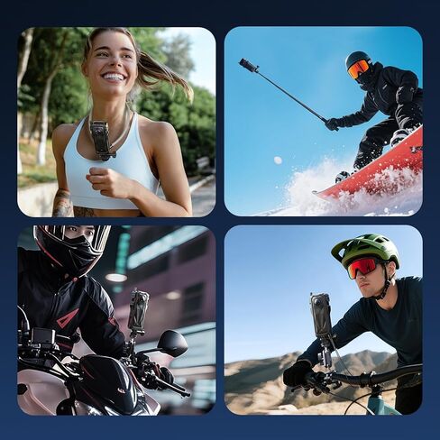 قفص صغير من أجل insta360 x5 accessories ، حالة بروتينية من سبائك الألومنيوم لـ Insta360 x5 مع إطلاق سريع ، حوامل أحذية باردة مدمجة و 1/4 بوصة ، مع غطاء حراسة عدسة السيليكون - 5195 in Kuwait