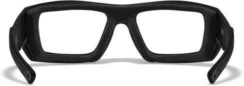 Wiley X Enzo Sunglasses, ANSI Z87 Safety Glasses for Men and Women, UV Eye Protection for Shooting, Fishing, Biking, and Extreme Sports, Matte Black Frames, Clear Lenses in Saudi Arabia