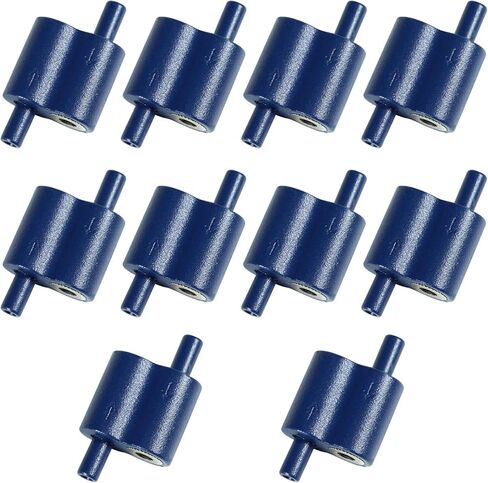 10pcs m3 سلك حبل حبل المشبك ، 1/16 "كابل الحبل مناسب للصورة معلقة Christams سلسلة الضوء سبيكة مشبك كابل ثنائي الاتجاه طول حرية التعديل طول حبل القابل للتعديل دون تفكيك (برتقالي) in Kuwait
