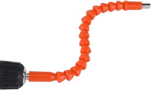 Aramox Flexible Shaft Bits Hex Shank Extention Bit Holder for Narrow Space Operations (Orange Plastic Soft Shaft) in Saudi Arabia