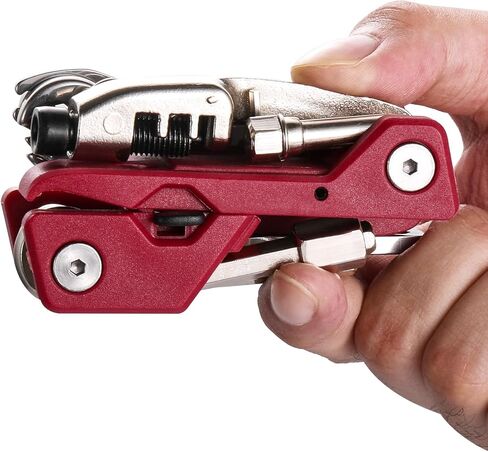 21 Bike Repair Multitool Kit with Carry Case, Portable Cycling Tool Kits (21 in 1), Bicycle Tools Kit Set with Allen Wrench, Chain Tool, Bicycle Spoke Wrench in Saudi Arabia
