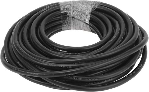 Ground Wire Power Wire 15m Red TC 1 Pcs 10AWG Fully Insulated& Soft Touch Jacket Car Radio, Automotive, Car Speakers Universal in Saudi Arabia