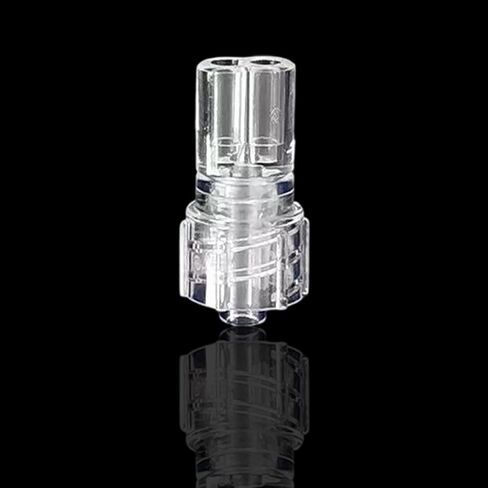 20 PCS Luer Multi-Port Conversion Connector - Luer Lock Male Connector, Medical Grade Luer Lock 3-Way Manifold & Flow Splitter, Multi-Line Hub for Laboratory Peristaltic Pumps. in Kuwait