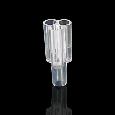 20 PCS Luer Multi-Port Conversion Connector - Luer Lock Male Connector, Medical Grade Luer Lock 3-Way Manifold & Flow Splitter, Multi-Line Hub for Laboratory Peristaltic Pumps. in Kuwait